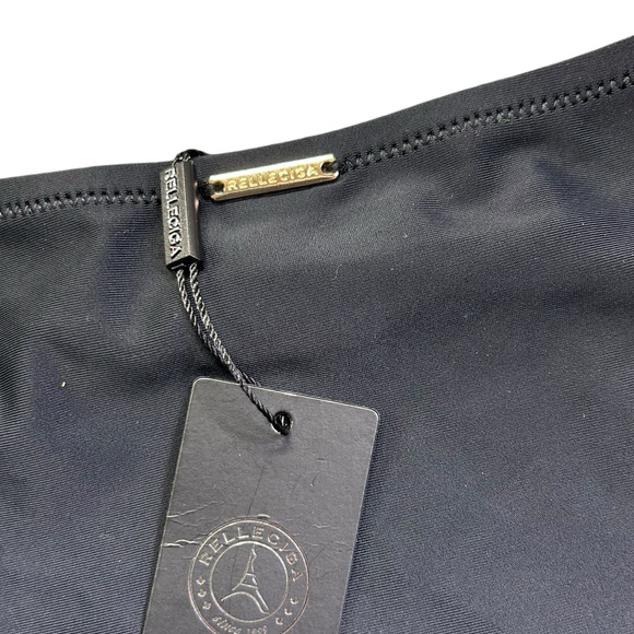 RELLECIGA women’s black high waist high cut swim bottoms size S NWT - Picture 5 of 5